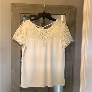 Ivory blouse